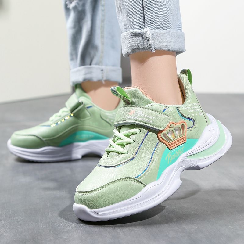 Kids Sneakers Girls Casual Shoes Unisex-Child Lightweight Breathable Athletic Running Tennis Walking School Shoes