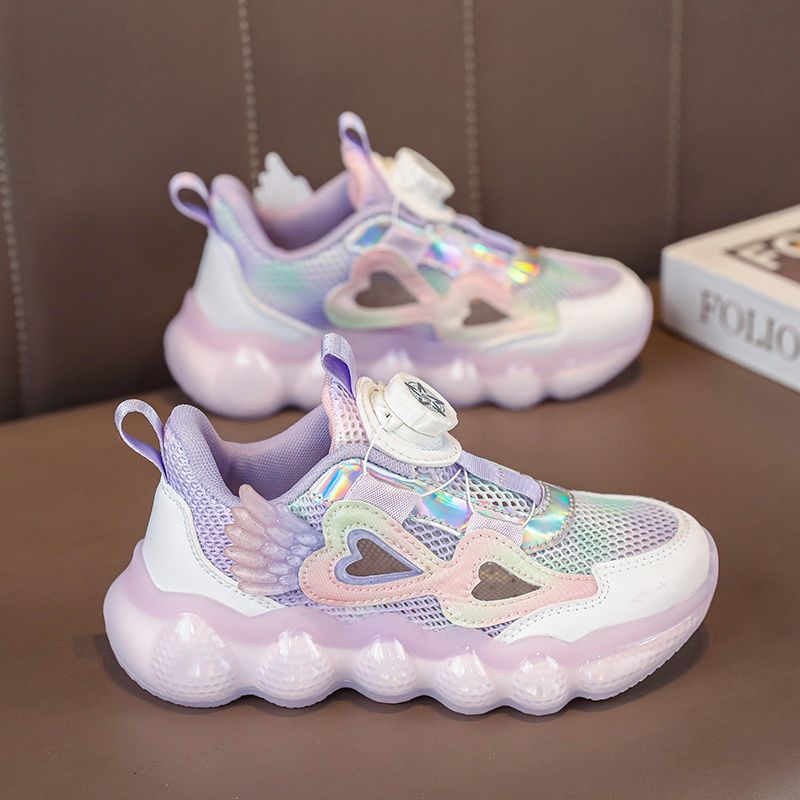 Kids Sneakers Girls Casual Shoes Unisex-Child Lightweight Breathable Athletic Running Tennis Walking School Shoes