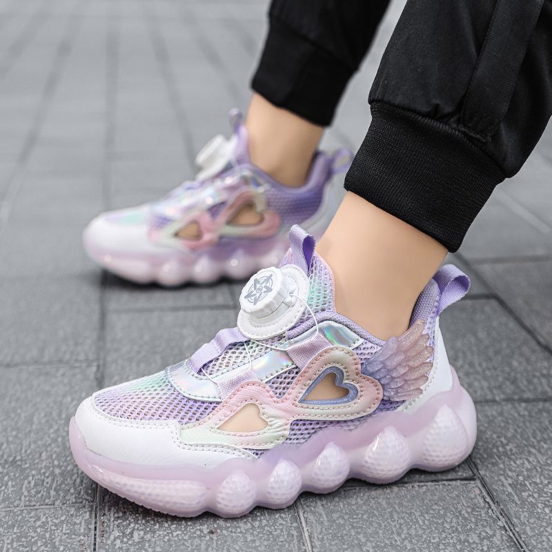 Kids Sneakers Girls Casual Shoes Unisex-Child Lightweight Breathable Athletic Running Tennis Walking School Shoes