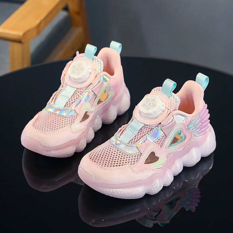 Kids Sneakers Girls Casual Shoes Unisex-Child Lightweight Breathable Athletic Running Tennis Walking School Shoes