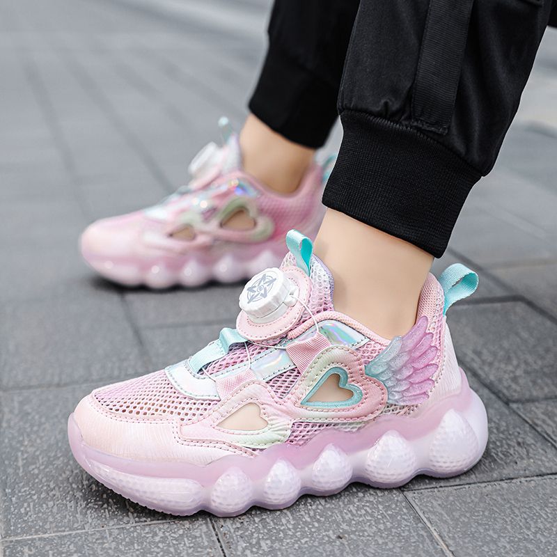 Kids Sneakers Girls Casual Shoes Unisex-Child Lightweight Breathable Athletic Running Tennis Walking School Shoes