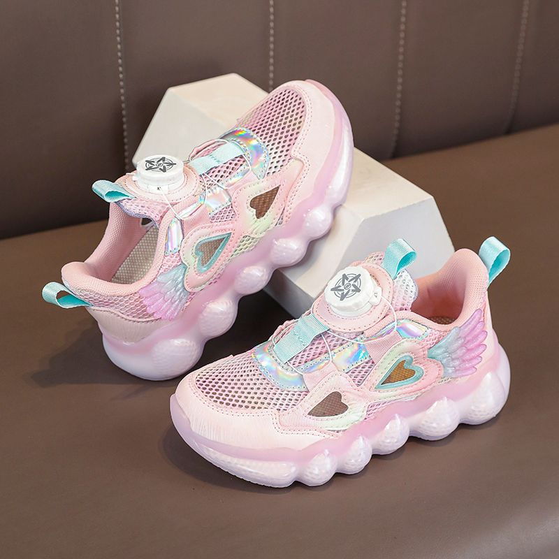 Kids Sneakers Girls Casual Shoes Unisex-Child Lightweight Breathable Athletic Running Tennis Walking School Shoes