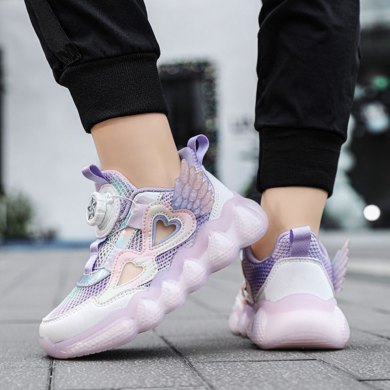 Kids Sneakers Girls Casual Shoes Unisex-Child Lightweight Breathable Athletic Running Tennis Walking School Shoes