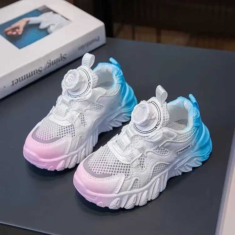 Kids Sneakers Girls Casual Shoes Unisex-Child Lightweight Breathable Athletic Running Tennis Walking School Shoes