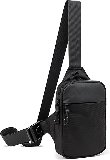 Mini Sling Bag for Women and Men, Small Crossbody Bag Casual Trendy Waterproof Phone Chest Bag for Travel