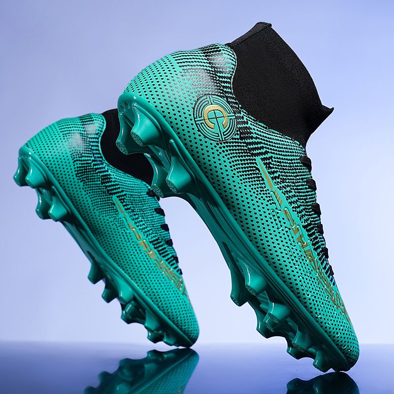 Men Kids Fashion Soccer Shoes Cleats Team Sports Athletic Training TF/FG Turf Football Shoes Outdoor