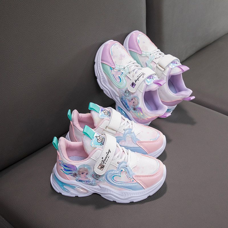 Kids Sneakers Girls Casual Shoes Children Lightweight Breathable Athletic Running Tennis Walking School Shoes