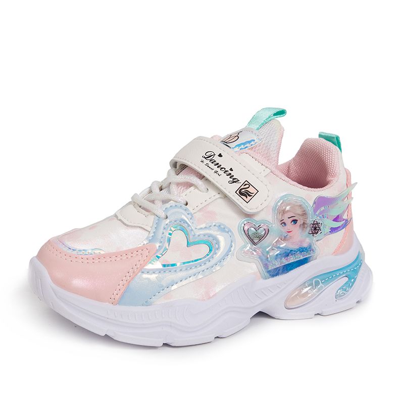 Kids Sneakers Girls Casual Shoes Children Lightweight Breathable Athletic Running Tennis Walking School Shoes