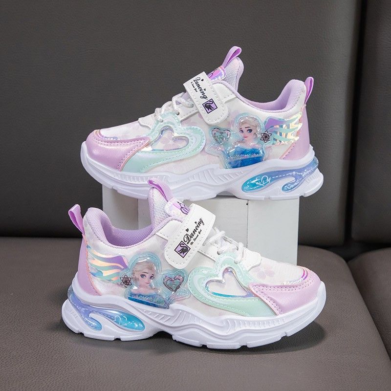 Kids Sneakers Girls Casual Shoes Children Lightweight Breathable Athletic Running Tennis Walking School Shoes