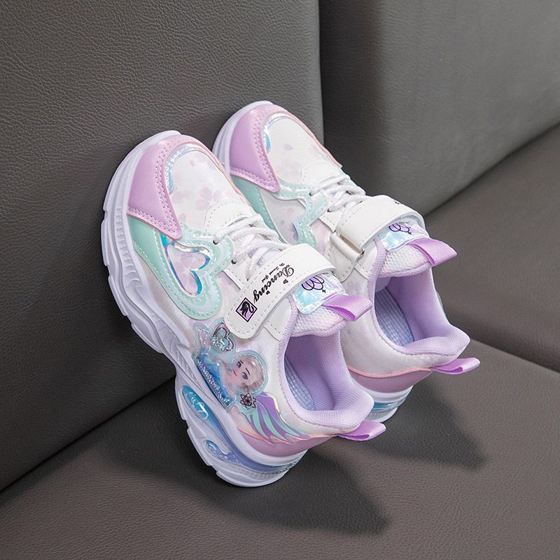 Kids Sneakers Girls Casual Shoes Children Lightweight Breathable Athletic Running Tennis Walking School Shoes