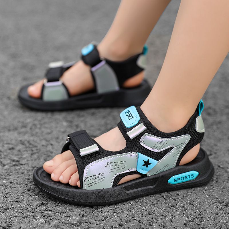 Boys Girls Sandals Open-Toe Summer Outdoor Unisex Child Sport Sandals Athletic Lightweight(Toddler/Little Kid/Big Kid)