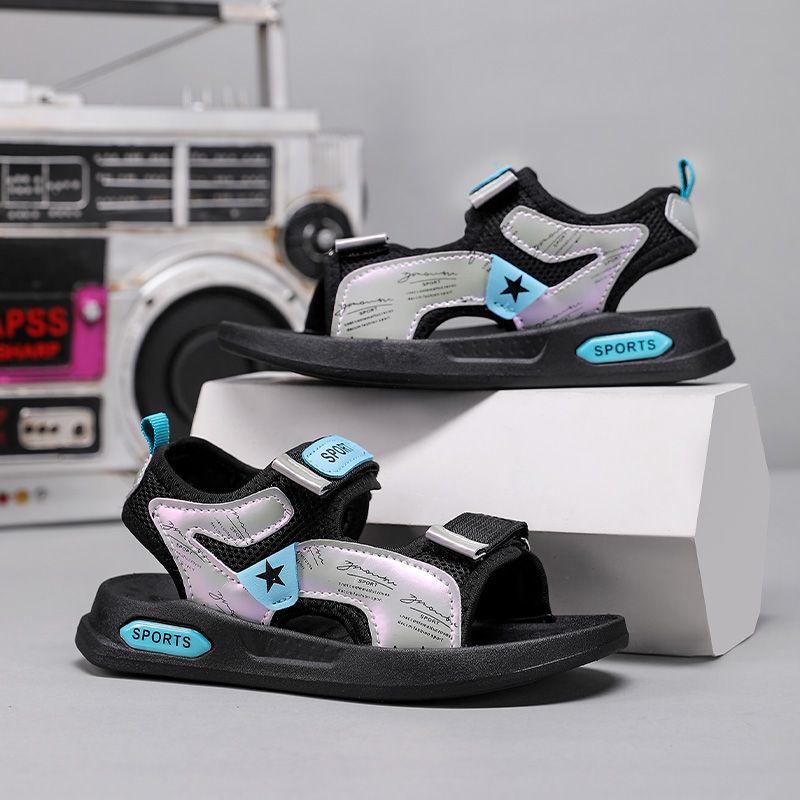 Boys Girls Sandals Open-Toe Summer Outdoor Unisex Child Sport Sandals Athletic Lightweight(Toddler/Little Kid/Big Kid)
