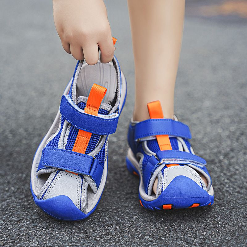 Kids Boys Girls Summer Sports Sandals Hiking Beach Outdoor Closed-Toe Sports Sandals for Kids(Toddler/Little Kid/Big Kid)