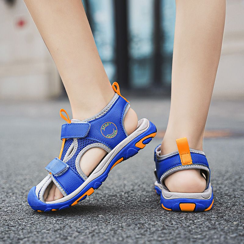 Kids Boys Girls Summer Sports Sandals Hiking Beach Outdoor Closed-Toe Sports Sandals for Kids(Toddler/Little Kid/Big Kid)
