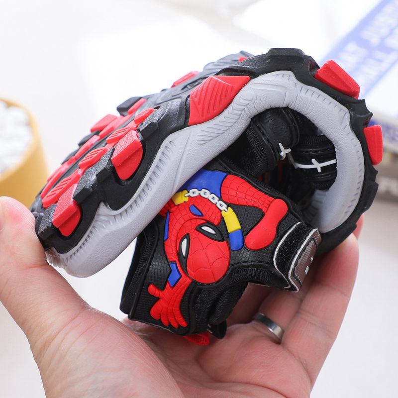 Kids Boys Carton Summer Sports Sandals Hiking Beach Outdoor Closed-Toe Sports Sandals for Kids(Toddler/Little Kid/Big Kid)