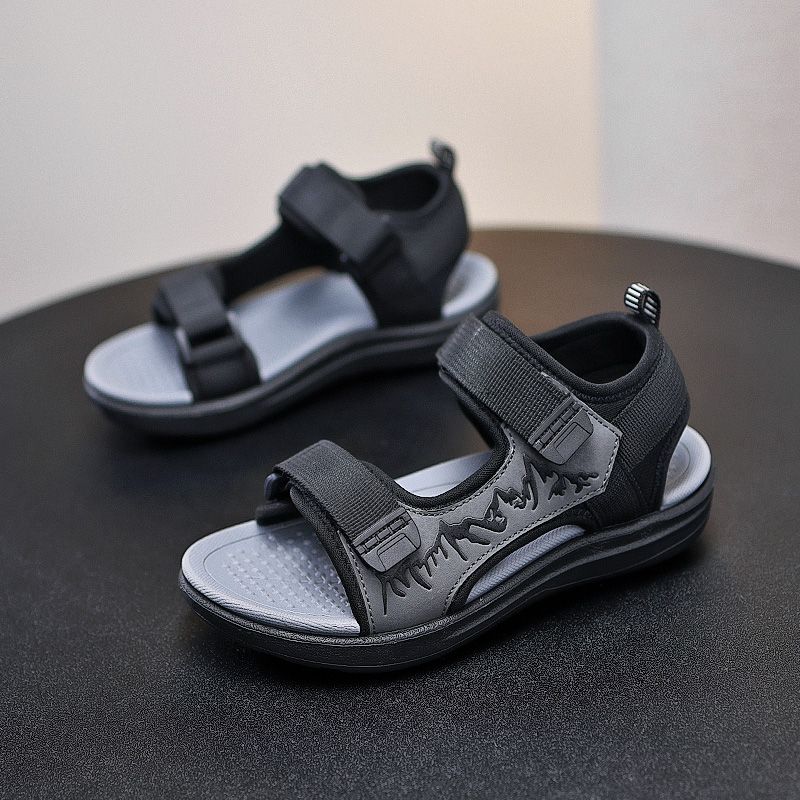 Boys Casual Sandals Open-Toe Summer Outdoor Unisex Child Sport Beach Sandals Athletic Lightweight(Toddler/Little Kid/Big Kid)