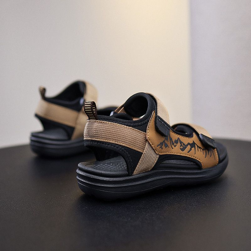 Boys Casual Sandals Open-Toe Summer Outdoor Unisex Child Sport Beach Sandals Athletic Lightweight(Toddler/Little Kid/Big Kid)