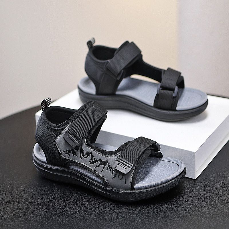 Boys Casual Sandals Open-Toe Summer Outdoor Unisex Child Sport Beach Sandals Athletic Lightweight(Toddler/Little Kid/Big Kid)