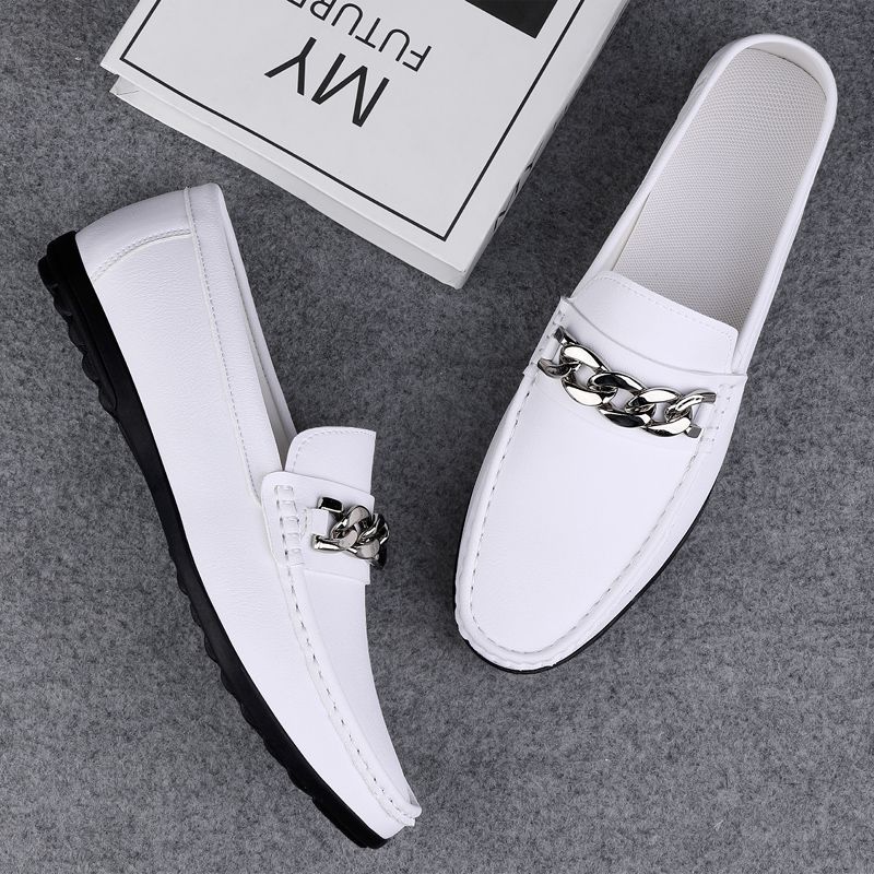 2026 Men's Casual Loafers Slip On Leather Shoes Comfortable Lightweight Driving Shoes Male Moccasins Classic Penny Loafer Flats Boat Shoes Outdoor Walking Shoes