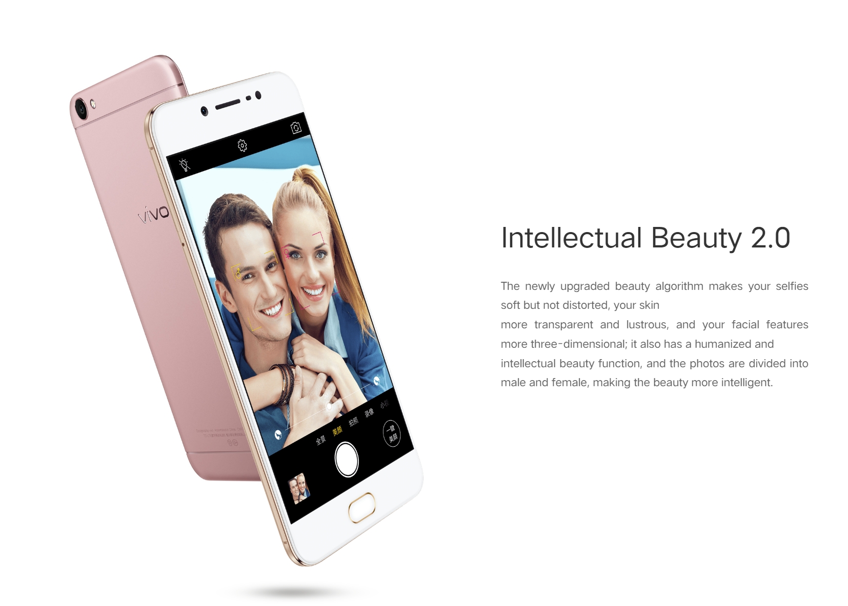 Refurbished ViVO Y67 4GB+64GB 5.5 inch 3000mAh 16MP+13MP (Global System) Dual SIM Smartphone Affordable Phone