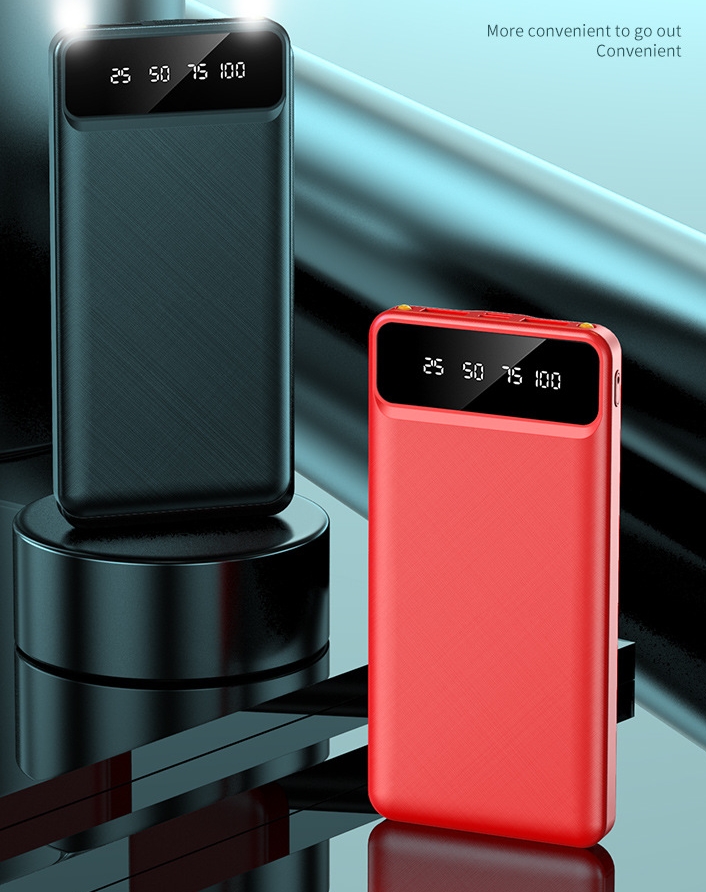 NEW Power Banks  10000mAh Ultra Thin 40w Super Fast Charging Large Capacity Power Bank Two-way Fast Charging Digital Display External Battery powerbank