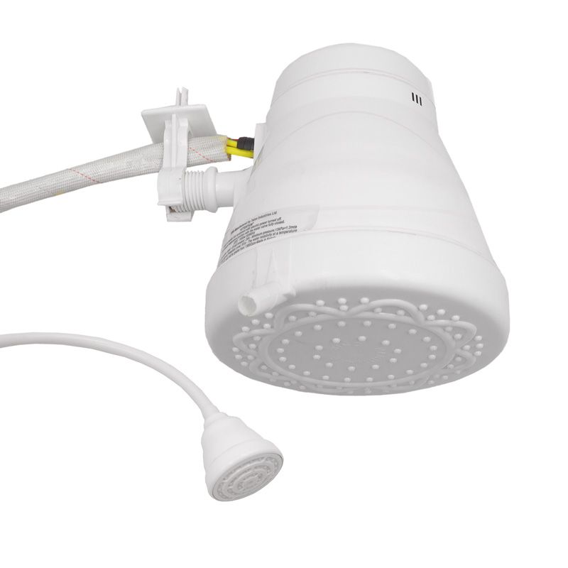 SINO Hot Water Shower For Fresh/Salty Water 3 Temperature SINO Instant Shower Electric Water Heater is the ideal option for a relaxing and economic bath