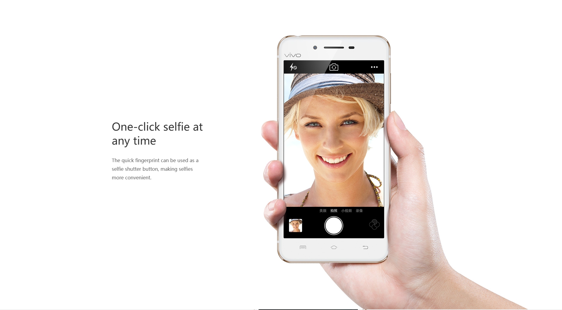 Refurbished ViVO X6S  4GB+64GB 5.2 inch 2400mAh 13MP+8MP (Global System) Dual SIM Smartphone Affordable Phone