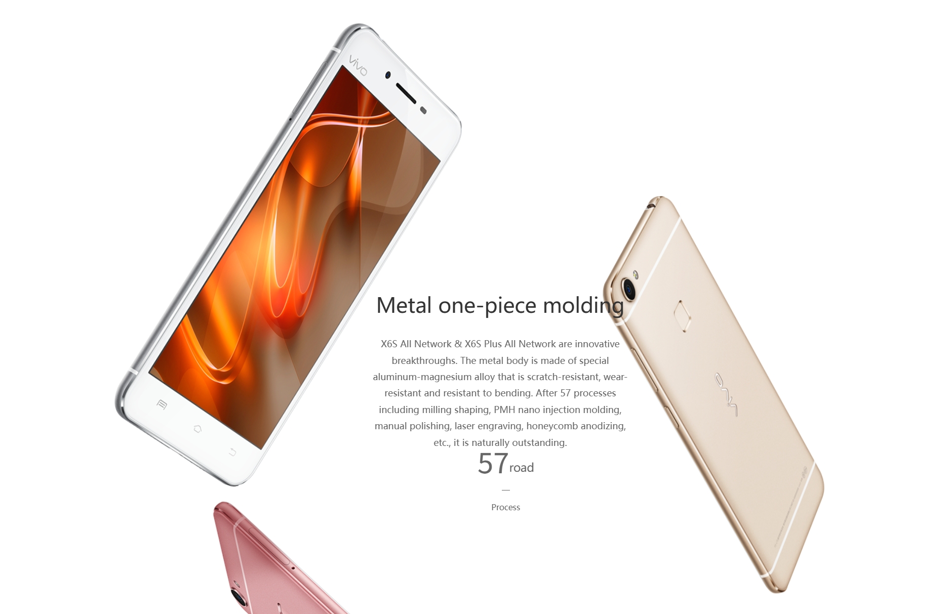 Refurbished ViVO X6S  4GB+64GB 5.2 inch 2400mAh 13MP+8MP (Global System) Dual SIM Smartphone Affordable Phone