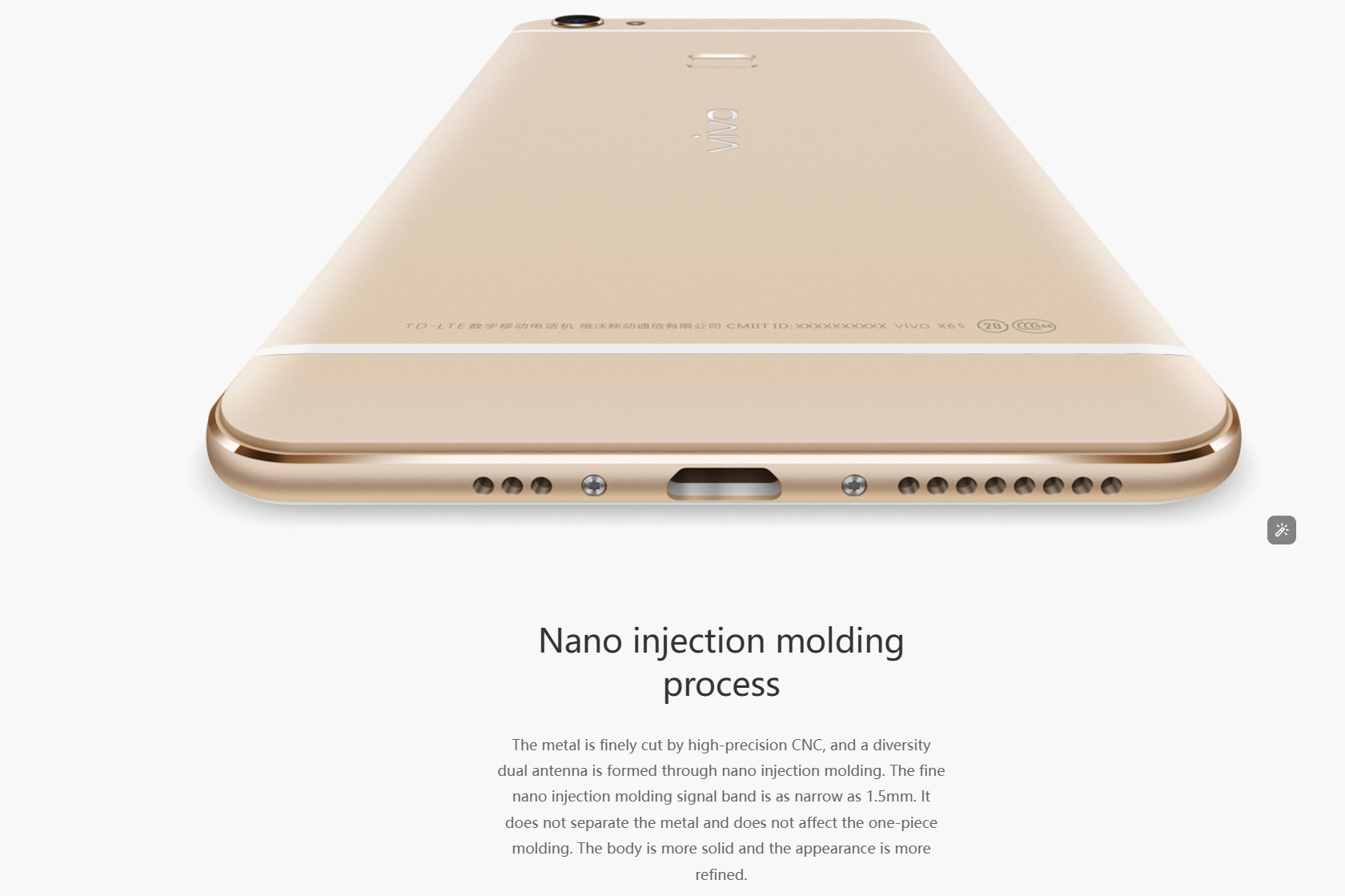 Refurbished ViVO X6S  4GB+64GB 5.2 inch 2400mAh 13MP+8MP (Global System) Dual SIM Smartphone Affordable Phone