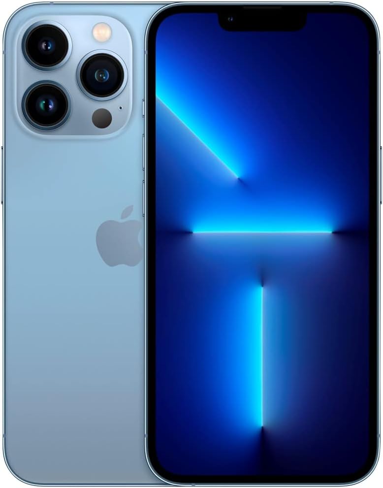 Refurbished  Apple iPhone 13 Pro Max  6.7" 5G Smartphone - A15 Bionic Chip, 6GB RAM, 128GB/256GB/512GB/1TB ROM, Triple 12MP Camera, Face ID