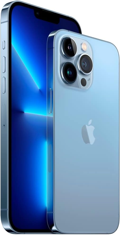 Refurbished  Apple iPhone 13 Pro Max  6.7" 5G Smartphone - A15 Bionic Chip, 6GB RAM, 128GB/256GB/512GB/1TB ROM, Triple 12MP Camera, Face ID