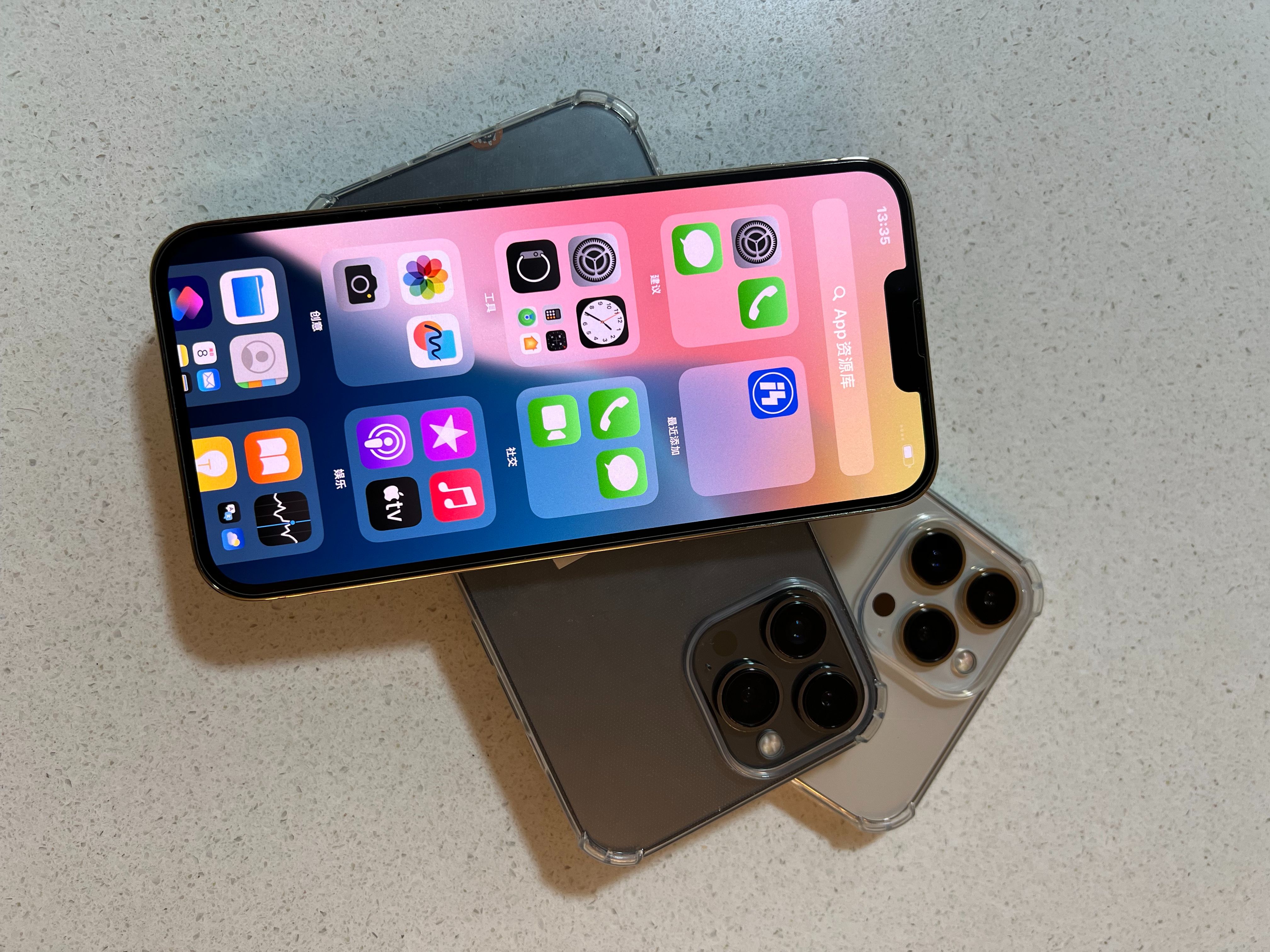 Refurbished  Apple iPhone 13 Pro Max  6.7" 5G Smartphone - A15 Bionic Chip, 6GB RAM, 128GB/256GB/512GB/1TB ROM, Triple 12MP Camera, Face ID