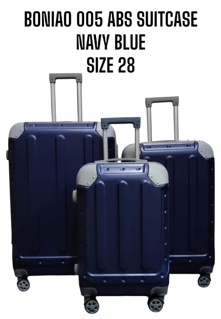 3 IN 1 LAXURIOUS FIBRE SUITCASE BRIEFCASE TRAVEL BAG