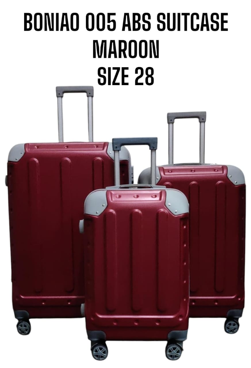 3 IN 1 LAXURIOUS FIBRE SUITCASE BRIEFCASE TRAVEL BAG