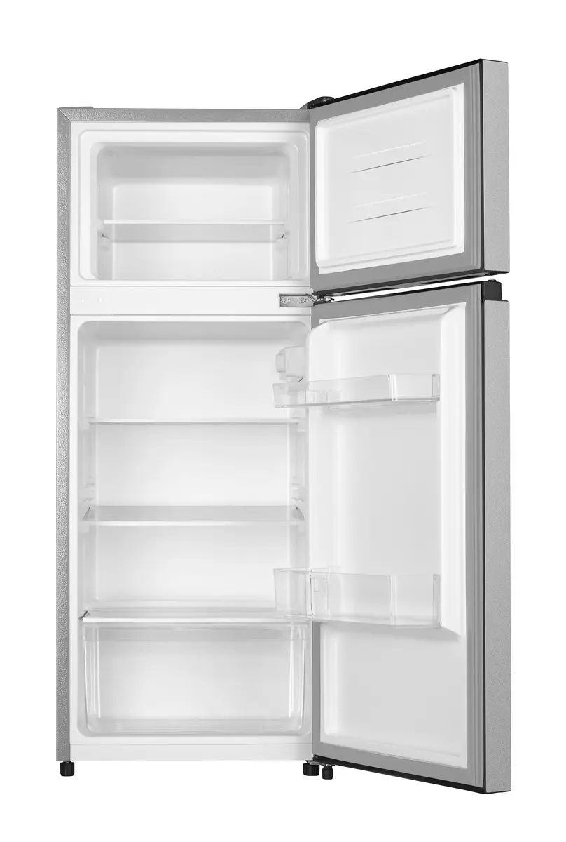 Hisense Double Door Refrigerator -116L Broad Climate, Design
Environment Friendly Technology,Adjustable Leg,silver colour ,Low Noise-RD-16DR4SA