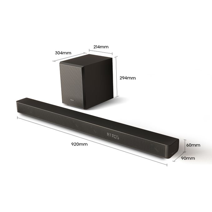 Hisense 280W 3.1ch Dolby Atmos Home Cinema Soundbar - AX-3100G