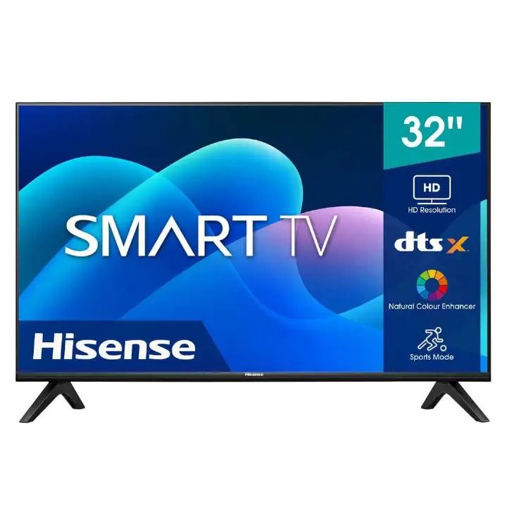 Hisense 32 inch Smart TV Smart Television HDTV Netflix Youtube I-cast HDMI USB Dolby Audio VDAA OS Inbuilt Decoder for local channels