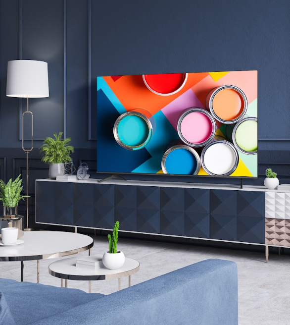 Hisense 58" Inch (58A6K) VIDAA OS LED Frameless Smart TV - Black (2YRS WRTY)