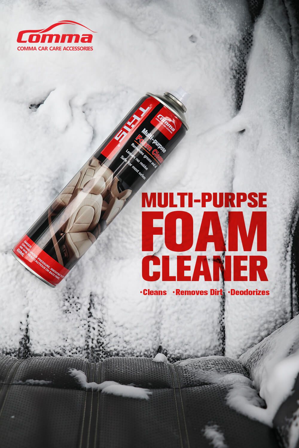 Multi Purpose Foam Cleaner - 650 ML
