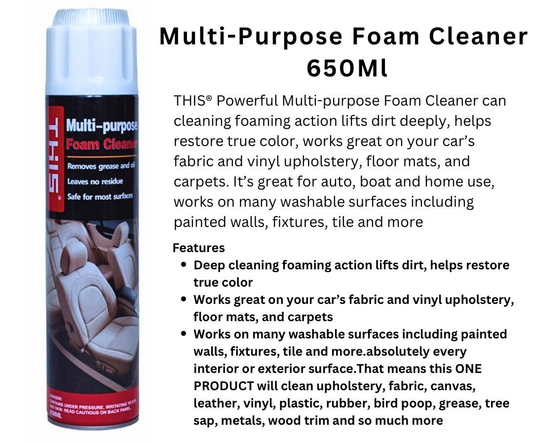 Multi Purpose Foam Cleaner - 650 ML