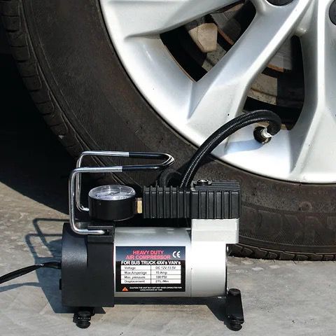High quality heavy duty single cylinder tyre inflator portable mini electric air pump 12v car air compressor tire inflators
