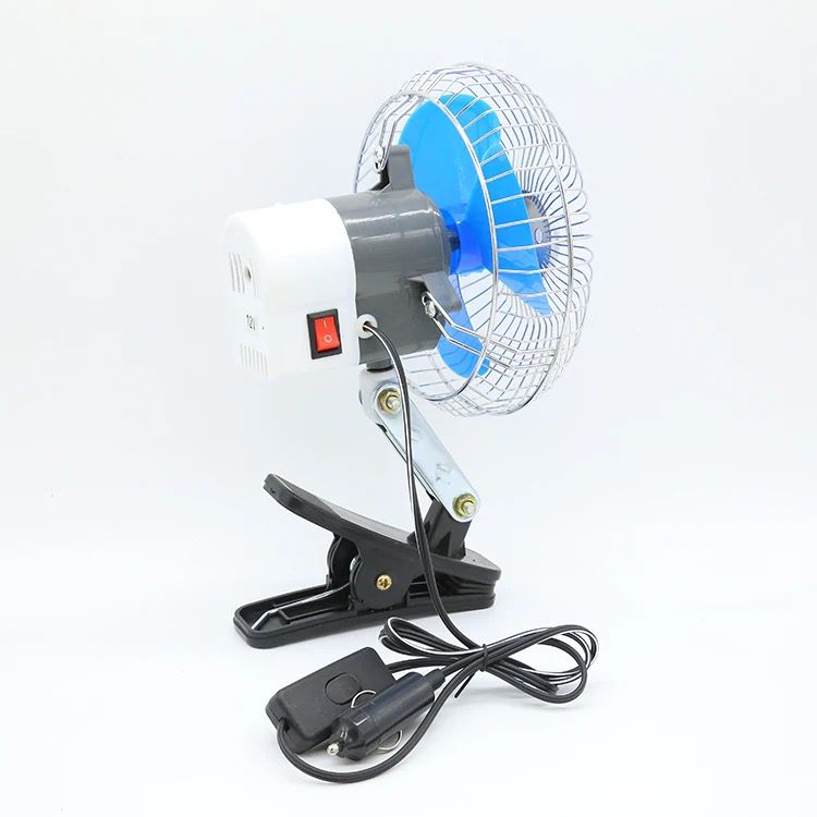 High Quality Car Adjustable Air Fast Cooling fan Cigarette Dashboard Fan Car Mini Electronic Fan 24v