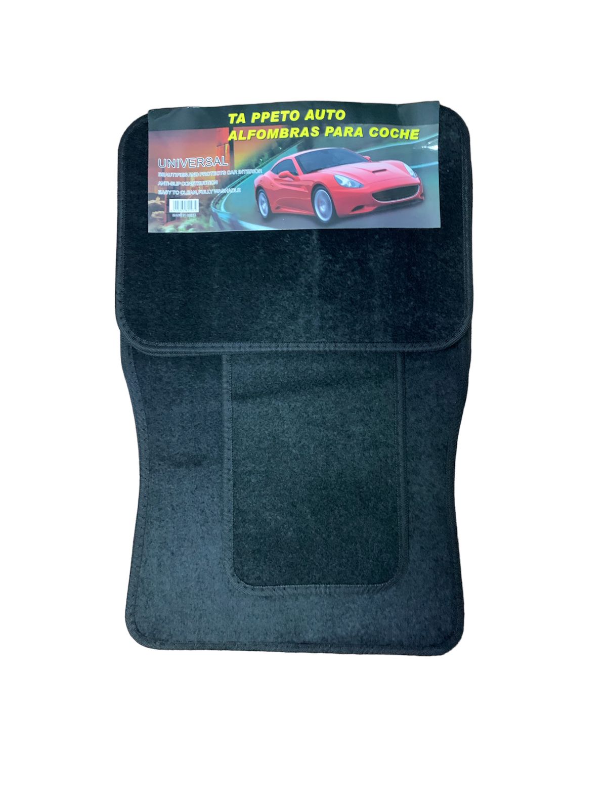 Suede Material Easy Wash Universal Use Customized 5D 5 Pieces Carpet Waterproof Foot Slip Mat Car Floor Mats - Black Grey Maroon Beige