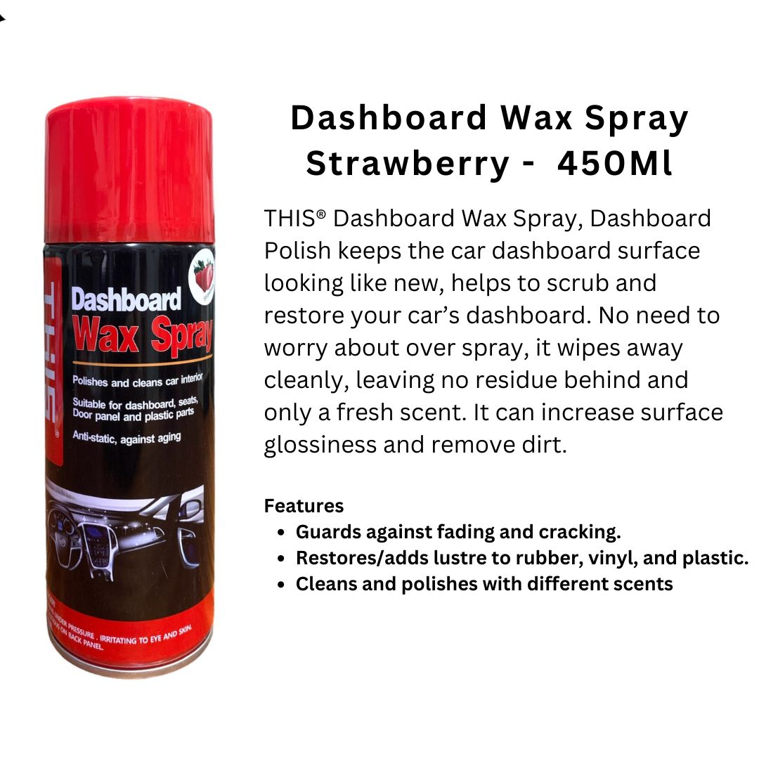 Comma Dashboard Spray Strawberry This Car Dashboard Spray 450 ml