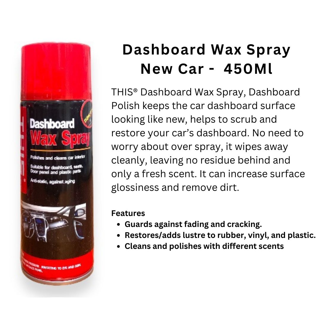 Comma Dashboard Spray New Car This Car Dashboard Spray 450 ml