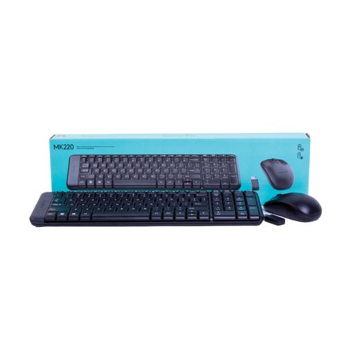 Logitech MK220 WIRELESS KEYBOARD WITH MOUSE