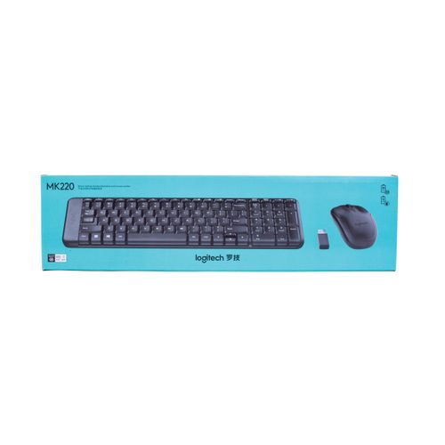 Logitech MK220 WIRELESS KEYBOARD WITH MOUSE