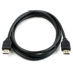 HDMI CABLE 1.5M BLACK SMOOTH (5PCS)