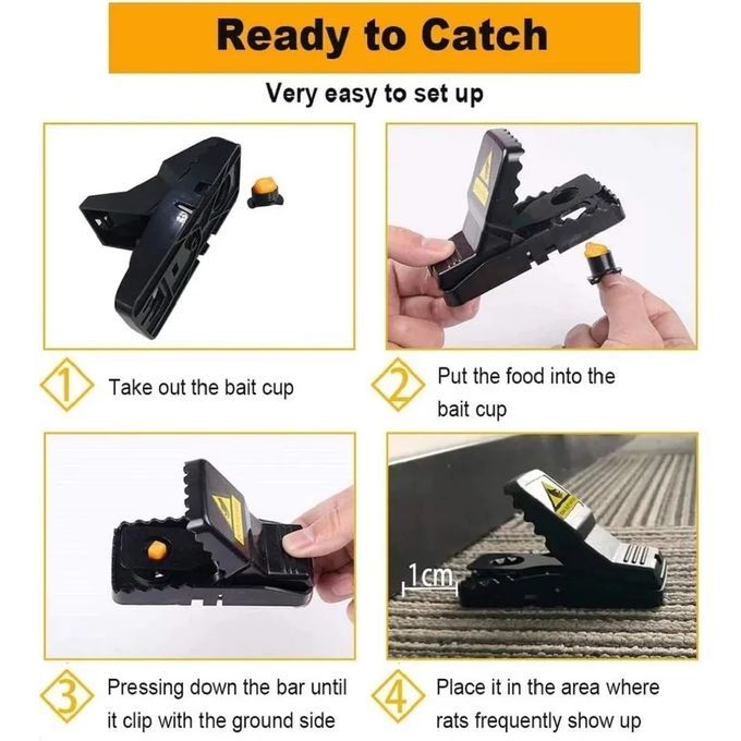 Heavy Duty Mouse Trap, Rat Trap And Killer