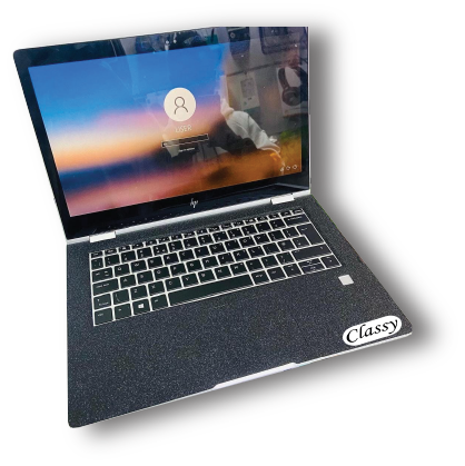 LAPTOP STICKER DECAL FOR BACK AND FRONT LAMINATED AND NON LAMINATED.